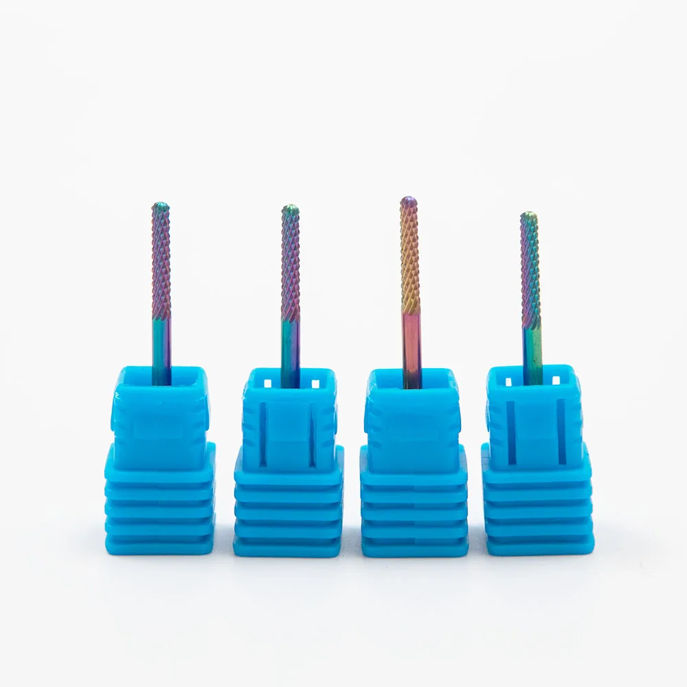 

Professional Customized Service Cheap Diamond Core Ball Shape Nail Drill Bit, Rainbow
