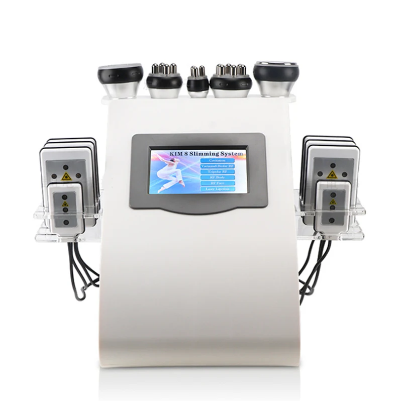 

New design vacuum cavitation rf slimming machine with vacuum cavitation system