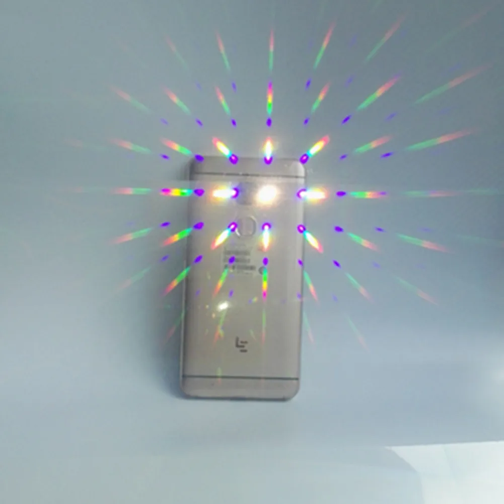 

13,500 Lines - 0.3mm /0.7mm Great Prism Diffraction Grating Sheet 15 x 15 CM DIY Funny Rainbow Rave Light Changing Film