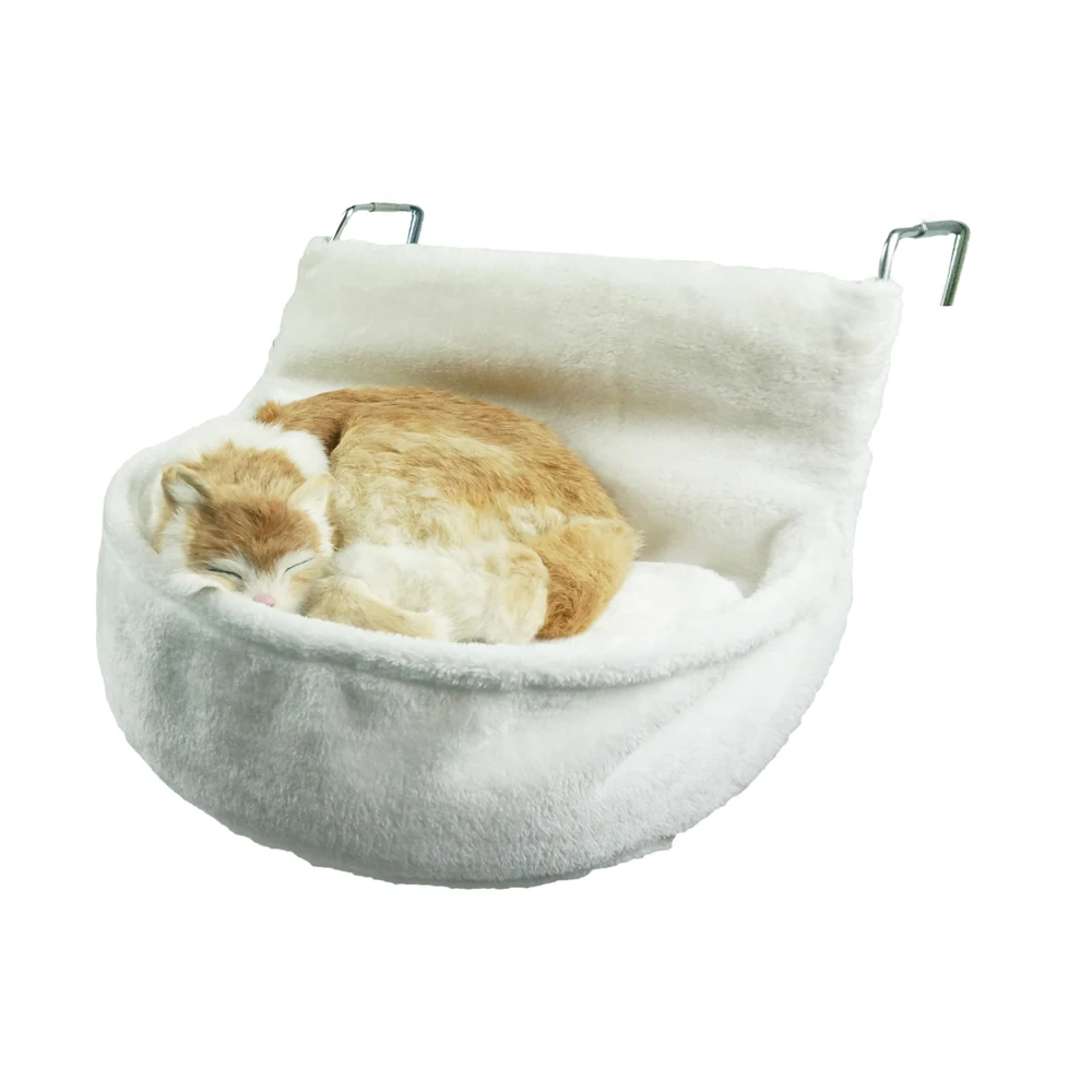 

2021 OEM Cat Hammock Bed Adjustable Removable Radiator Cat Hammock Cats Bed and House, White