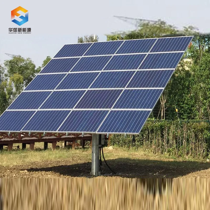 
7.5kw dual axis tracker solar tracking system sun tracker 2 axis solar tracking system solar panel tracking axis pv system 