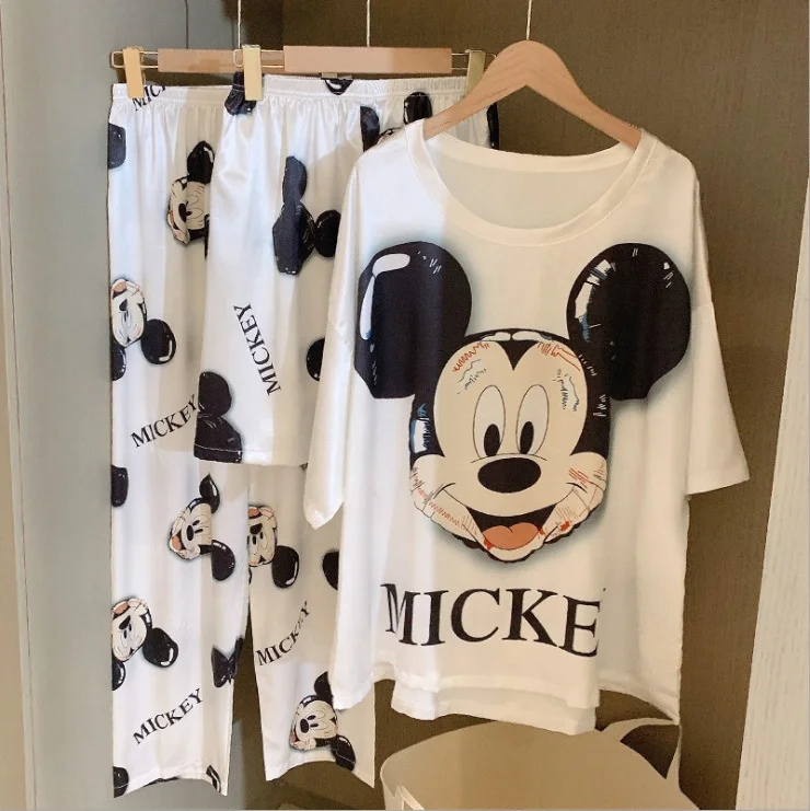 

Wholesale High Quality New Design Sleepwear 3 Piece Pajama Set Women