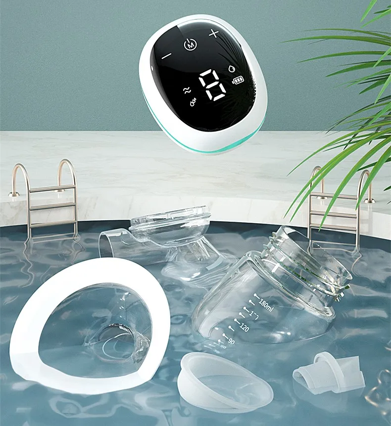 

Breast Pump USB Type C Large Capacity Rechargable Portable Breast Pump Oem