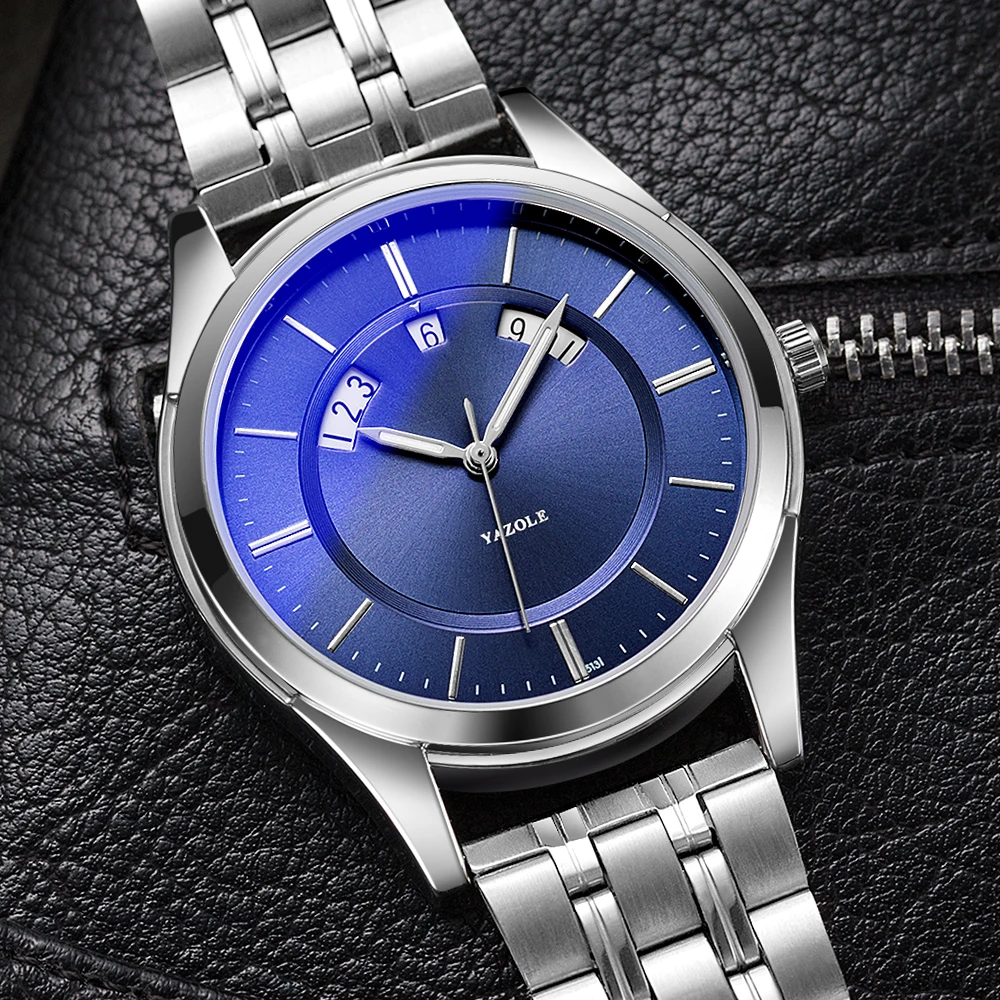 

yazole watch M 513-S montres homme pas cher watch women sport watch branded reloj de mujer, White dial/black dial