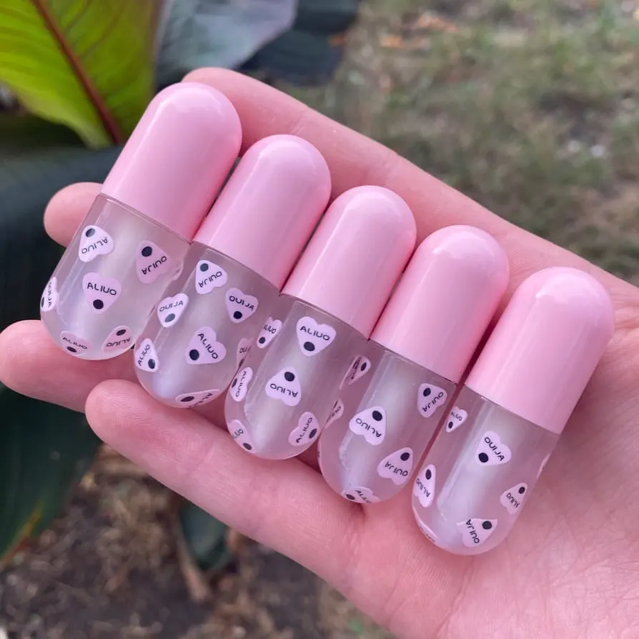 

Lipgloss Base Tubes Custom Clear Kids Exotic Moisturizing Glitter Tube Cotton Candy New 2022 Lip Gloss Private Label