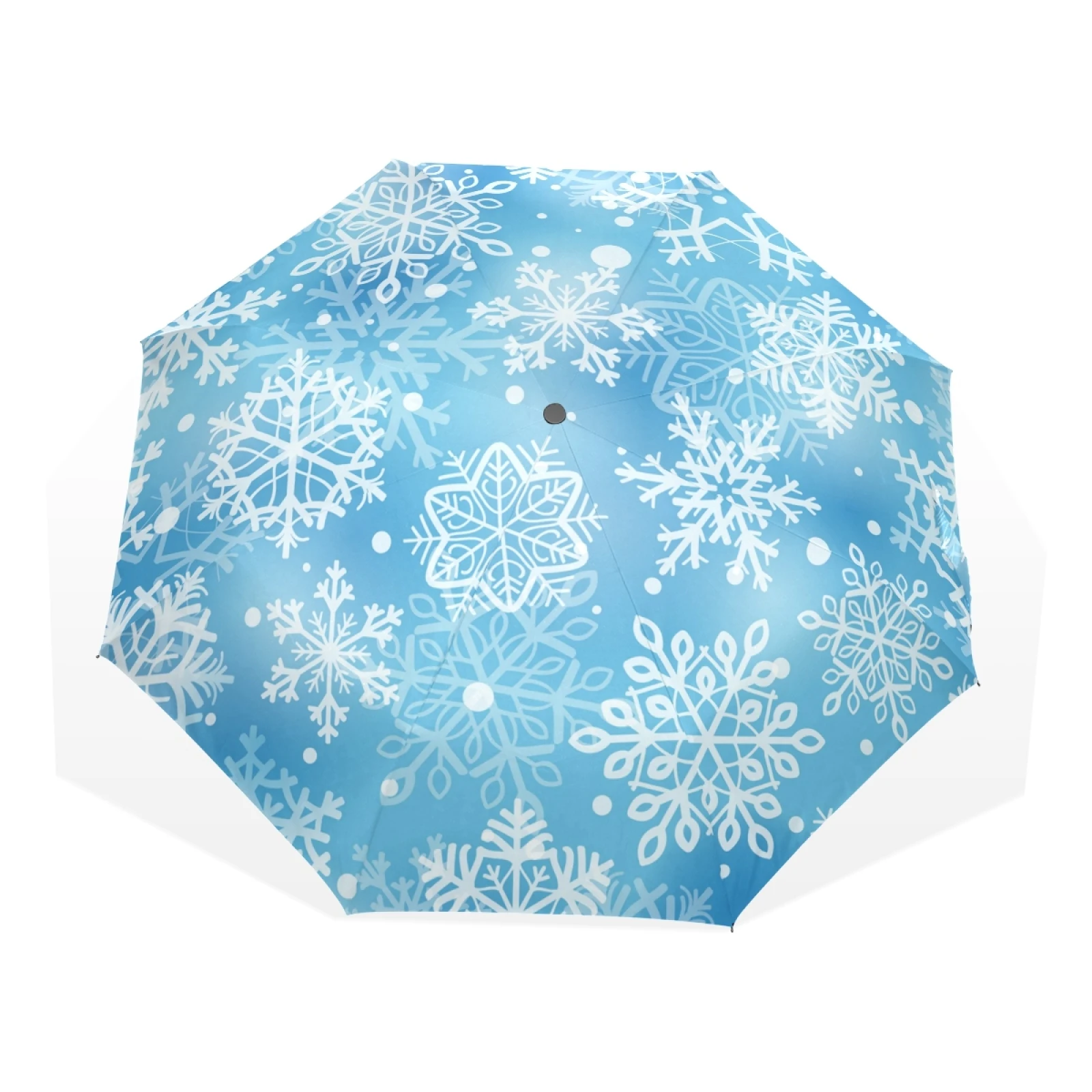 

Outdoor Custom Print Logo 3 Folding Portable Tiny Manual Open Waterproof Umbrella