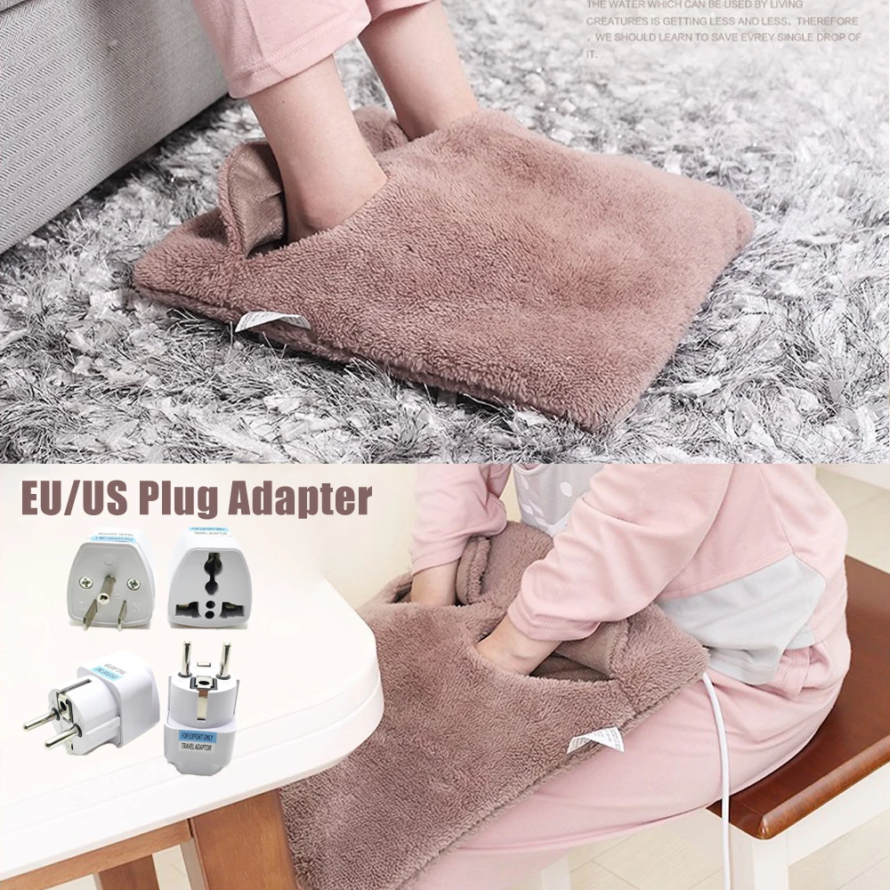 Cute Feet Warm Slippers Usb Foot Warmer Shoes Computer Pc Electric Heat