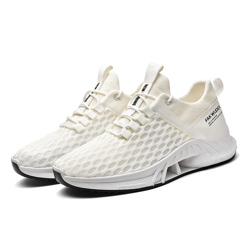 

Sport shoes Men Running shoes Sneaker casual walking shoes gym footwear, Black/white