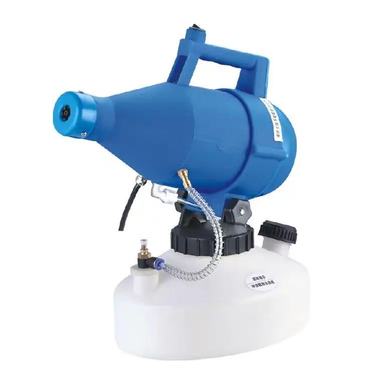 

4.5L 1200W Mini fog machine ULV cold fogger portable electric hospital disinfection sprayer, Blue