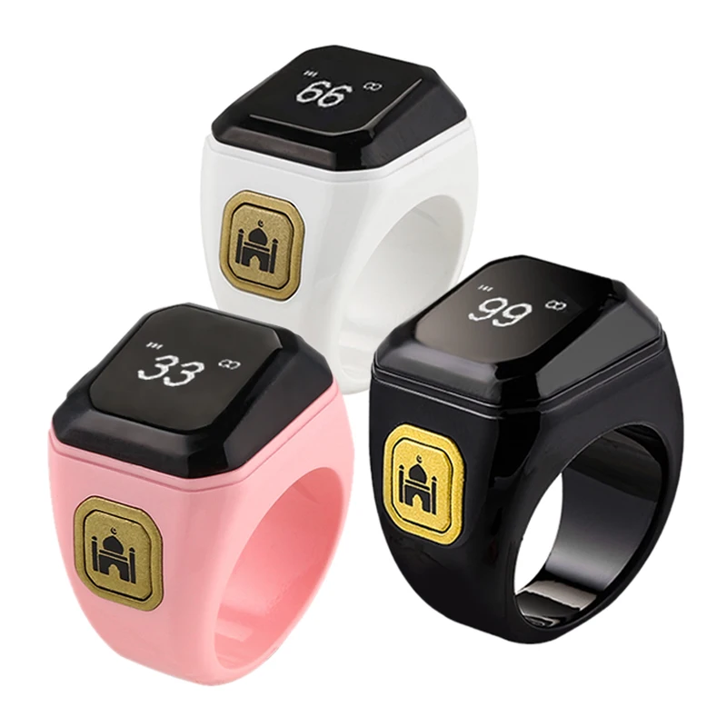 Zik ring Smart Muslim Islamic Electronic Tally Counter Digital Tasbeeh zikr smart counting ring