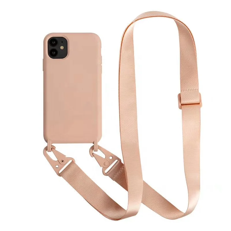 

Lanyard Silicone Case For iPhone 12 Pro Max