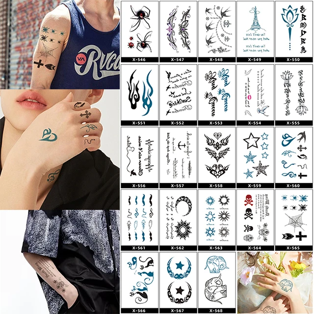 

Wholesale Custom Temporary Tattoo Sticker Buy 3d Semi Permanent Body Tatoo Sticker Fake Printer Tatuaje Temporal Paper For Men