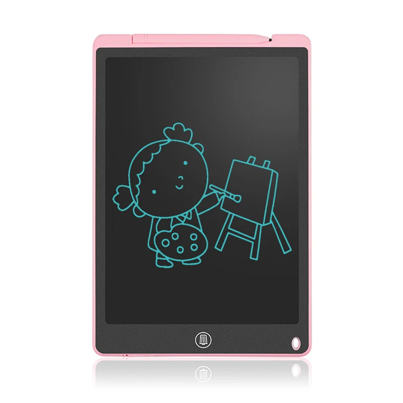 

Newyes Dropshipping 12 Inch Digital Electronic Drawing Pad Kids Erasable Lcd Writing Tablet