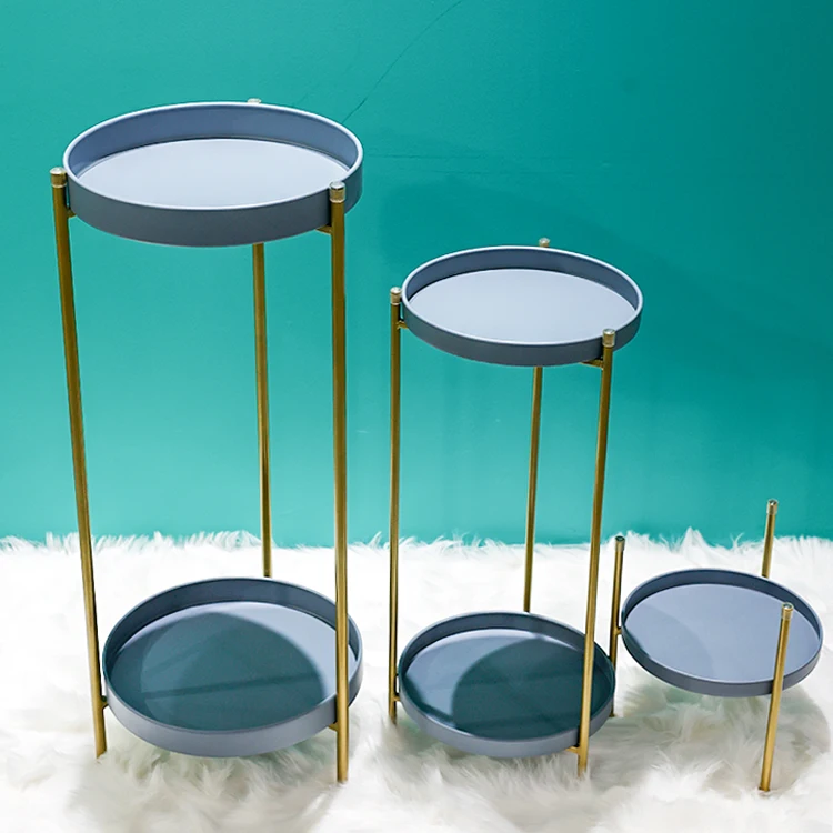 

Modern Home Decor Metal Indoor Flower Pot Holder Floor Plant Stand