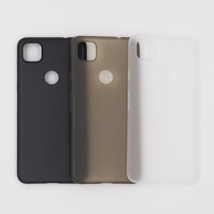 

0.35mm Ultra thin PP matte case for google Pixel 4a slim case, full cover protection matte finish pixel 4a xl phone case