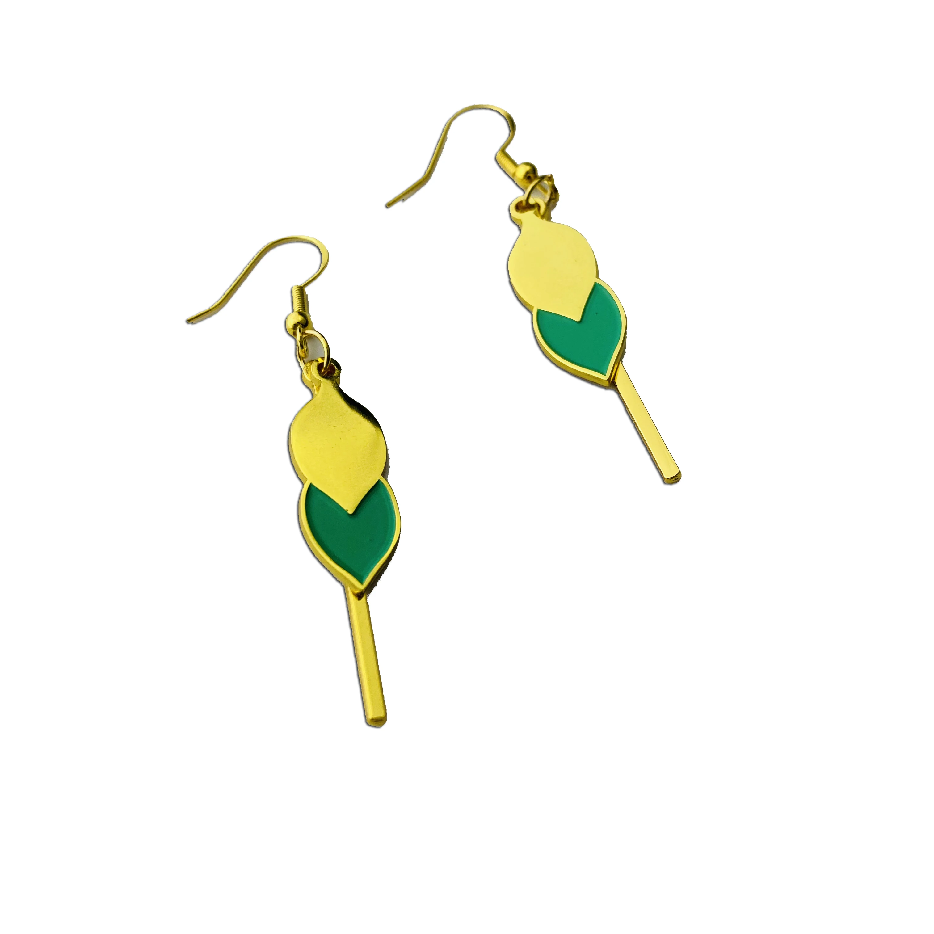 hoop fashion 925 silver bamboo hooks womens beaded stud acrylic sterling silver earrings, Golden
hoop fashion 925 silver bamboo hooks womens beaded stud acrylic sterling silver earrings, Golden