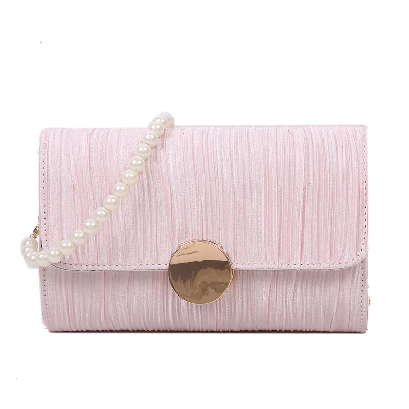 

SP638 new trendy chain folds cloud small bag girl one-shoulder portable underarm bag, Multi colors