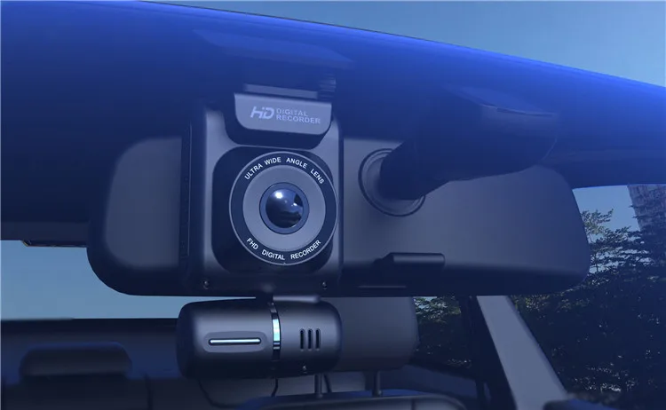 超级夜视双凸轮 imx323 图像传感器 gps 跟踪记录 wifi 汽车驾驶摄像