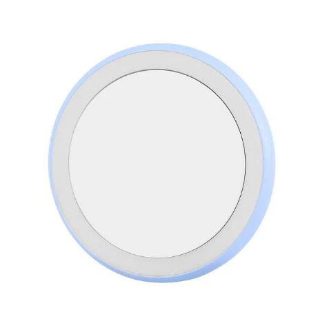 

portable LED mirror for makeup with light handheld small mirror USB charge foldable mirro