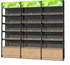 2019 popular Wall Side Retail Store Display Fixtures &shop racking