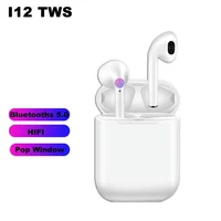 

2019 Original Mini Auriculares Audifonos Bluetooths 5.0 Wireless i12tws Earbuds I12 Tws