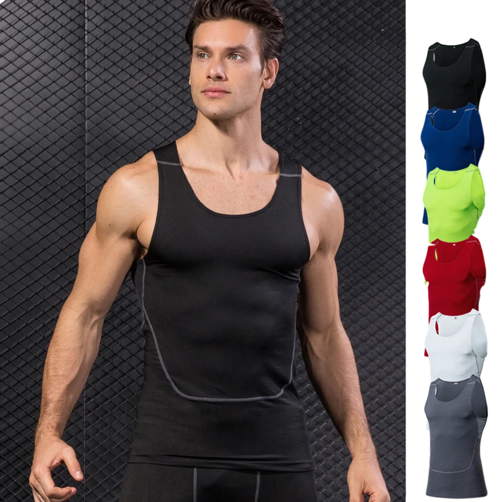 

Sleeveless Muscle Gym Sport Slim Vest Bodybuilding Mens Tank Top
