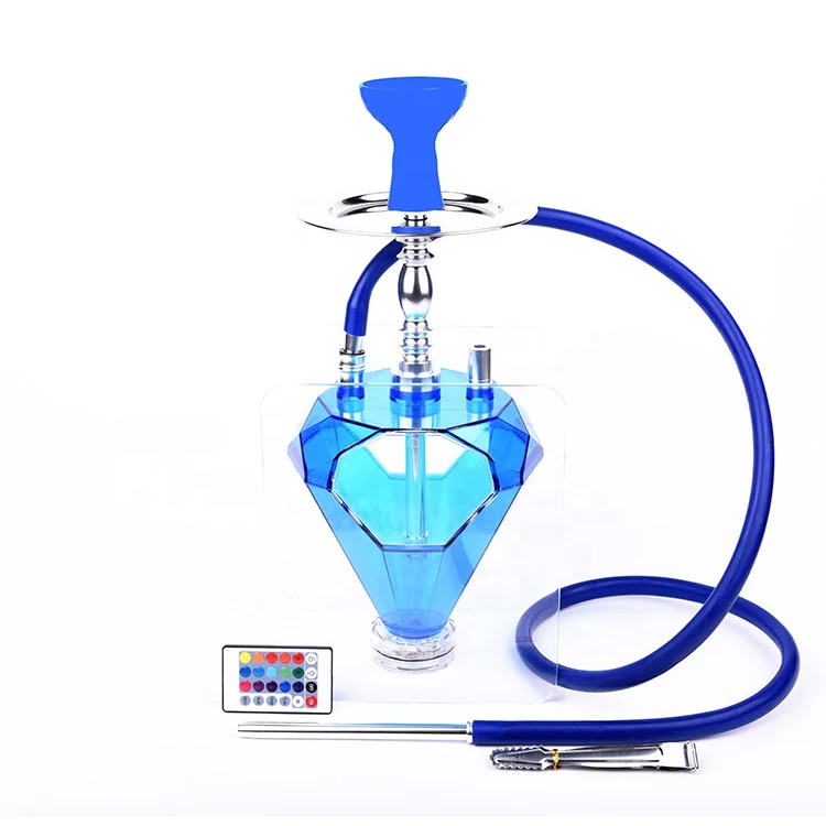 

Premium quality hookah AMY deluxe hookah wholesale price, Green/red/blue/transparent
