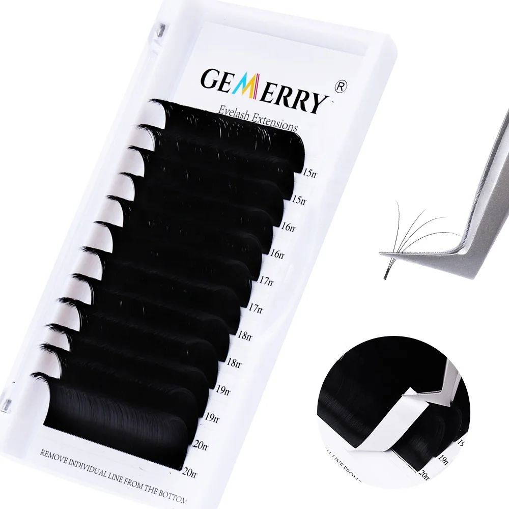 

Easy Fan Volume lash Extensions C D Curl .05 .07 .10 Auto Self Fanning 4D 5D 6D~10D Rapid Automatic Blooming Flower Eyelash