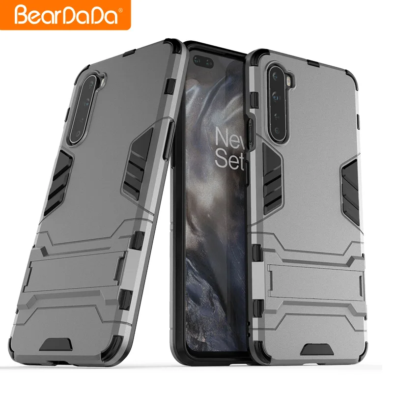 

2 in 1 Kickstand Anti Shock case for One plus Nord for one plus Nord cover