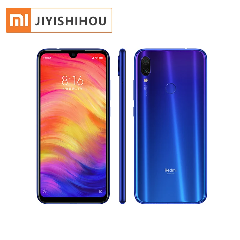 

Original Xiaomi Redmi Note 7 3GB 32GB Cellphone Snapdragon 660 Octa Core 6.3 FHD+ 48MP Dual Camera Mobilephone Xiaomi