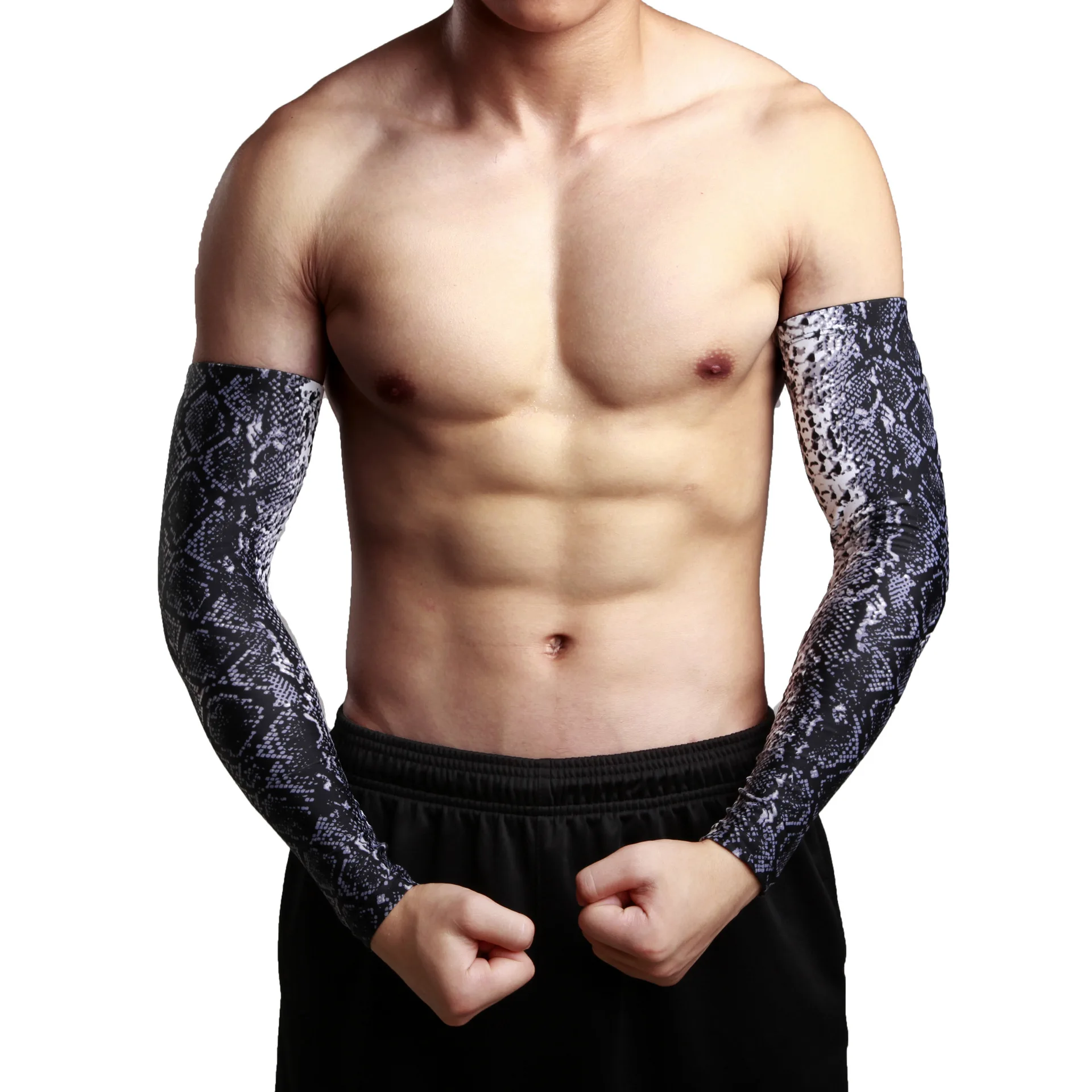 

custom design compression men arm sport sleeves shooting sleeve arm