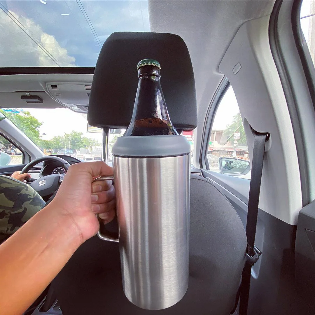 

stainless steel master holder portacaguamo Personalised Stainless Steel Wine Coolers 64oz glass bottle holder beer cooler bottle, Pantone number