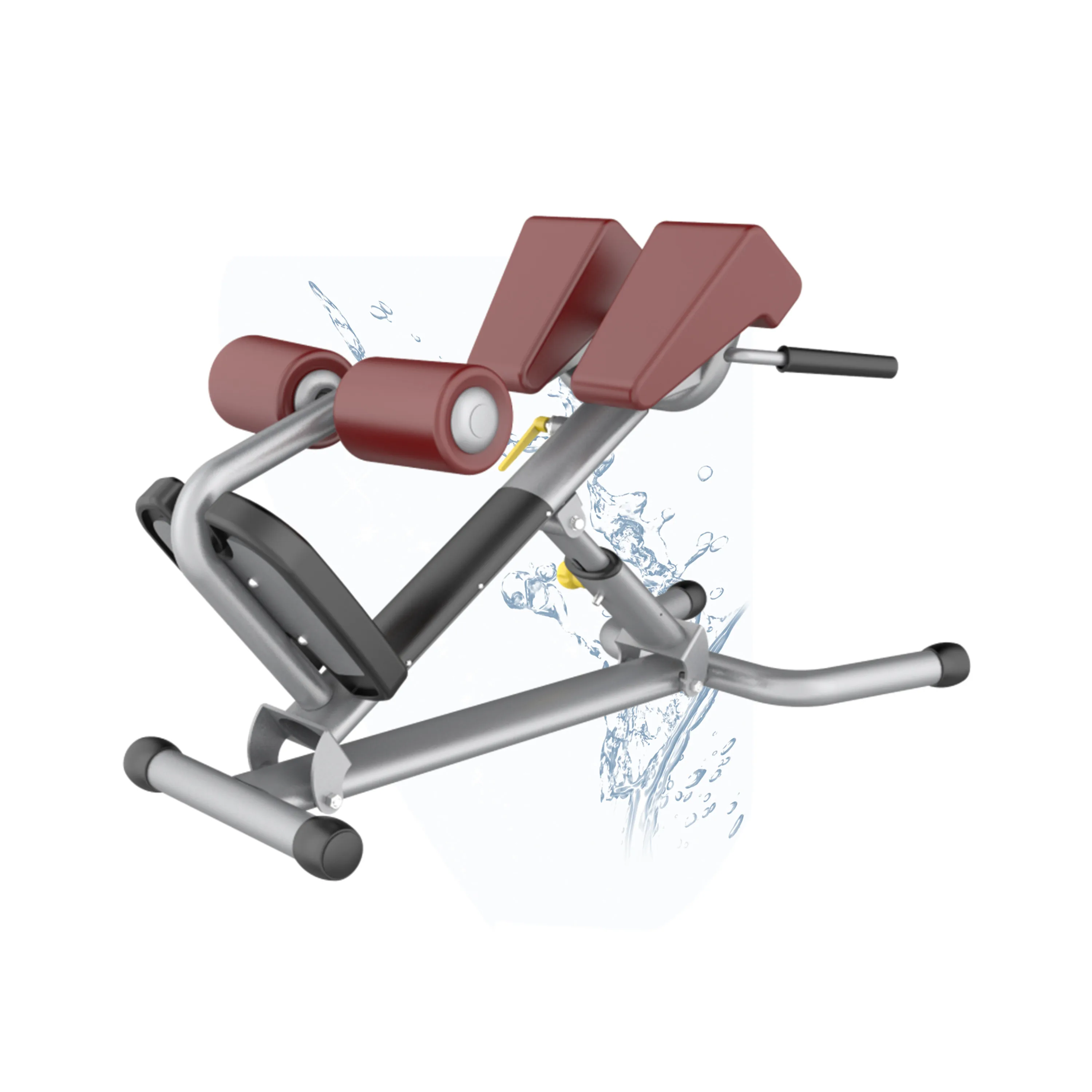 

International Approvals Adjustable Roman Chair Commercial Fitness Equipment Manufacturer Gym Equipment Trainer with Good quality, Customized color