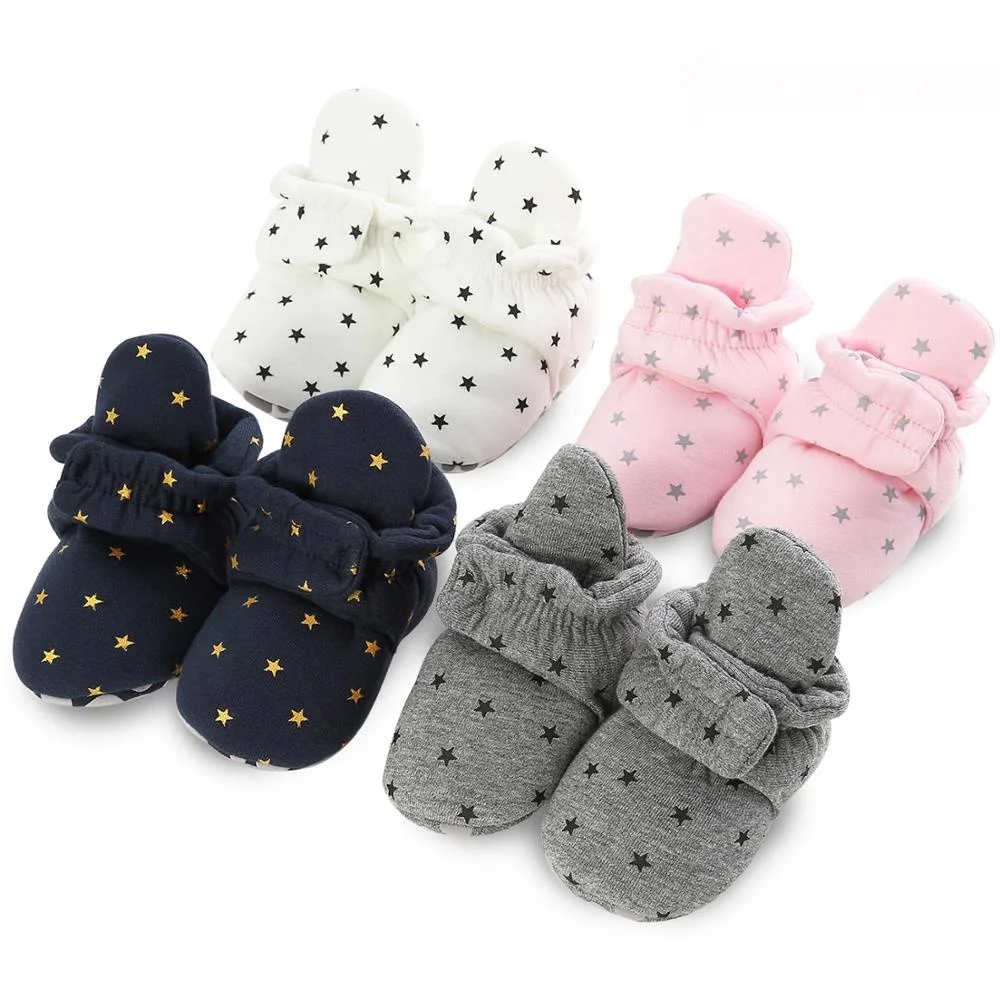 

Wholesale cheap soft warm cotton newborn boy girl toddler baby anti slip socks crib shoes, Picture