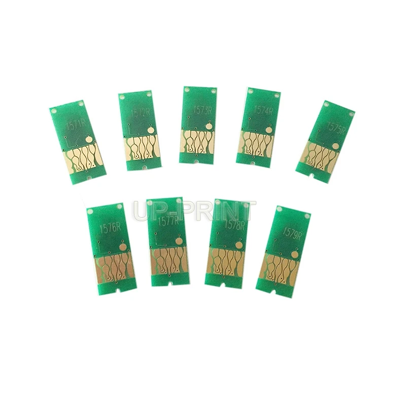 

9colors T7611 -T7619 auto reset chips compatible for Epson P608 SC P608 printer ARC chip