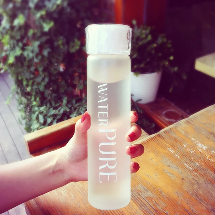 

Wholesale 500ML Biodegradable Glass Borosilicate Water Bottle