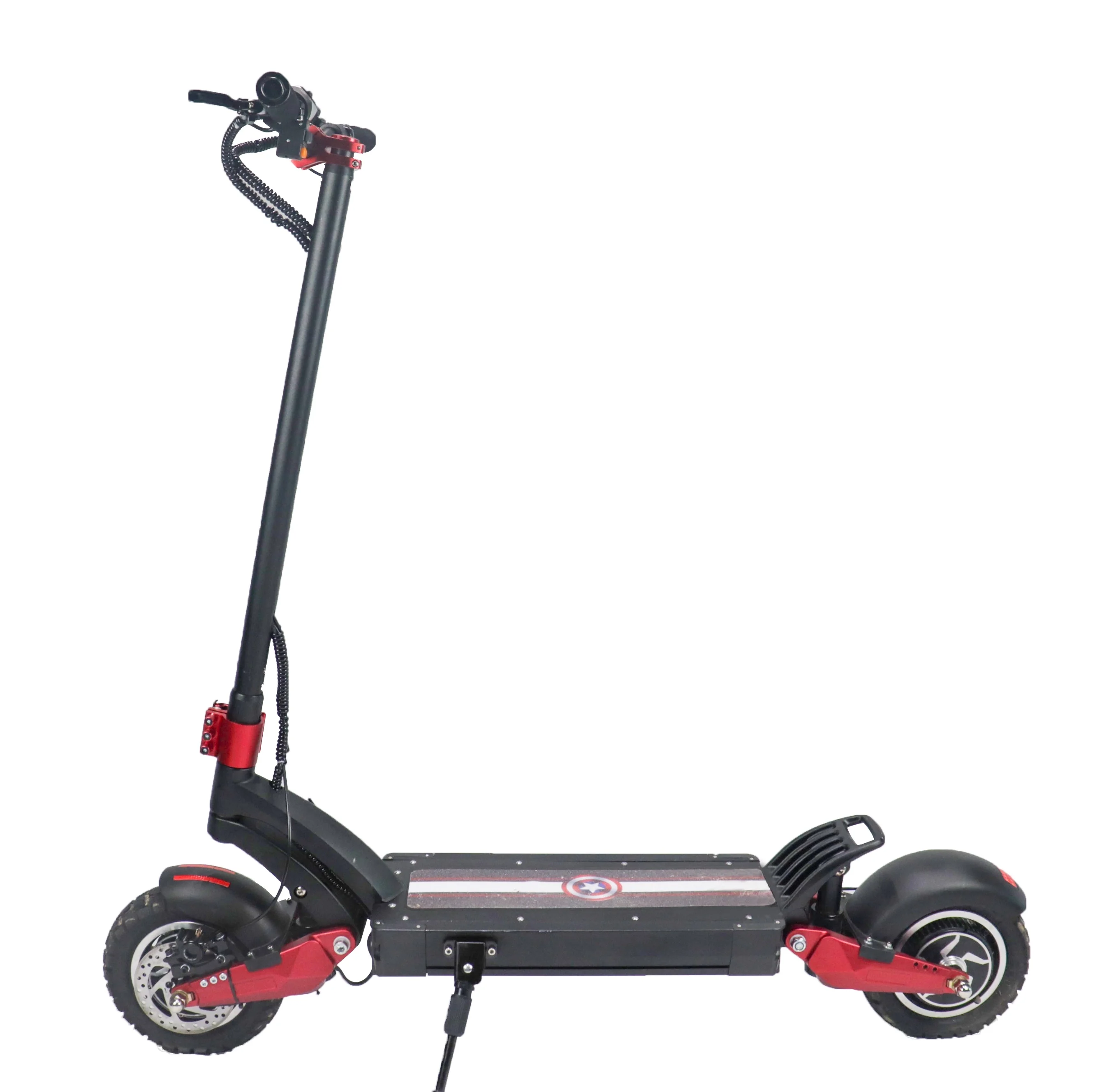 

2021 self balance dual motor top powerful lithium battery personal transporter electric scooter for adult high speed, Red anf black