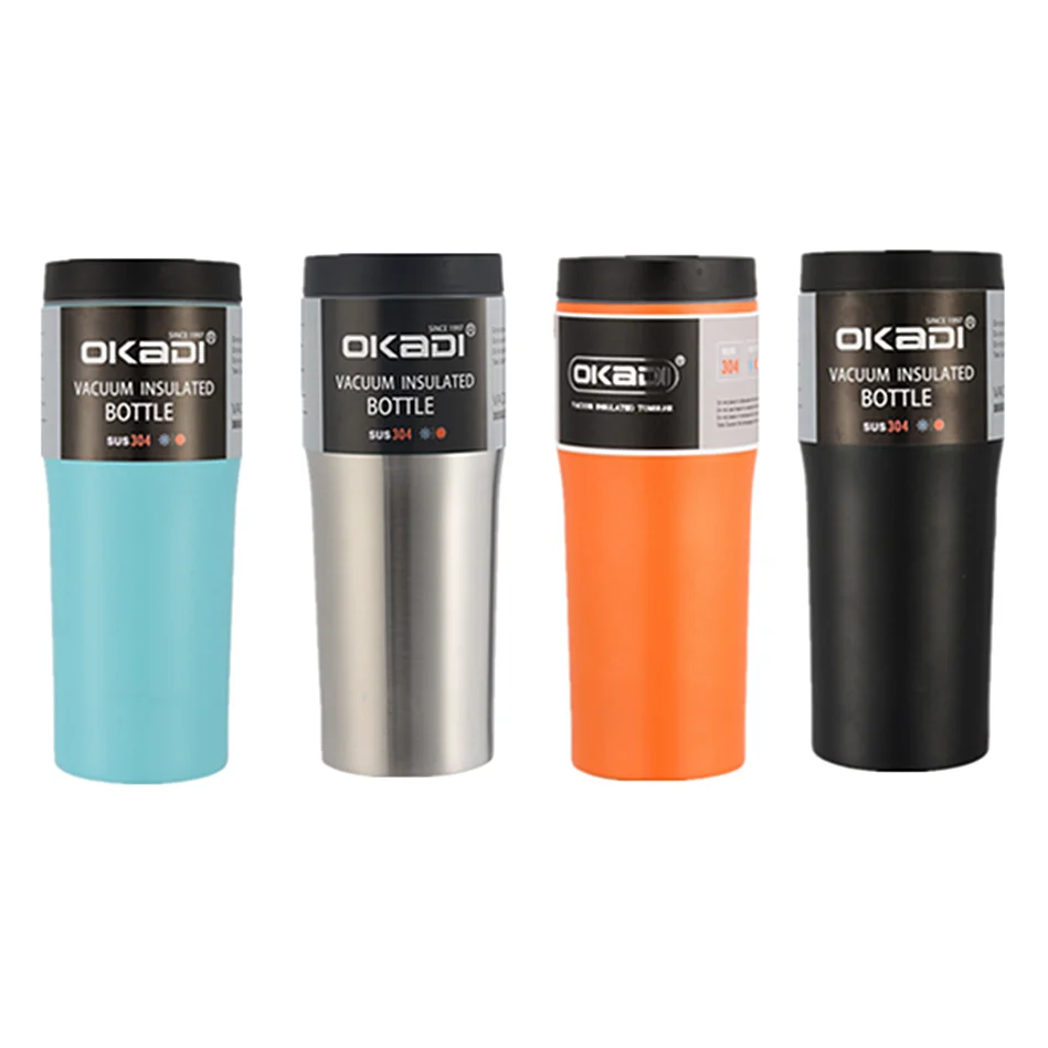 

2020 Amazon Hot Selling 16oz Personalized Fancy Thermos Mugs, Double Wall Vacuum Travel Coffee Tea Tumbler Cups