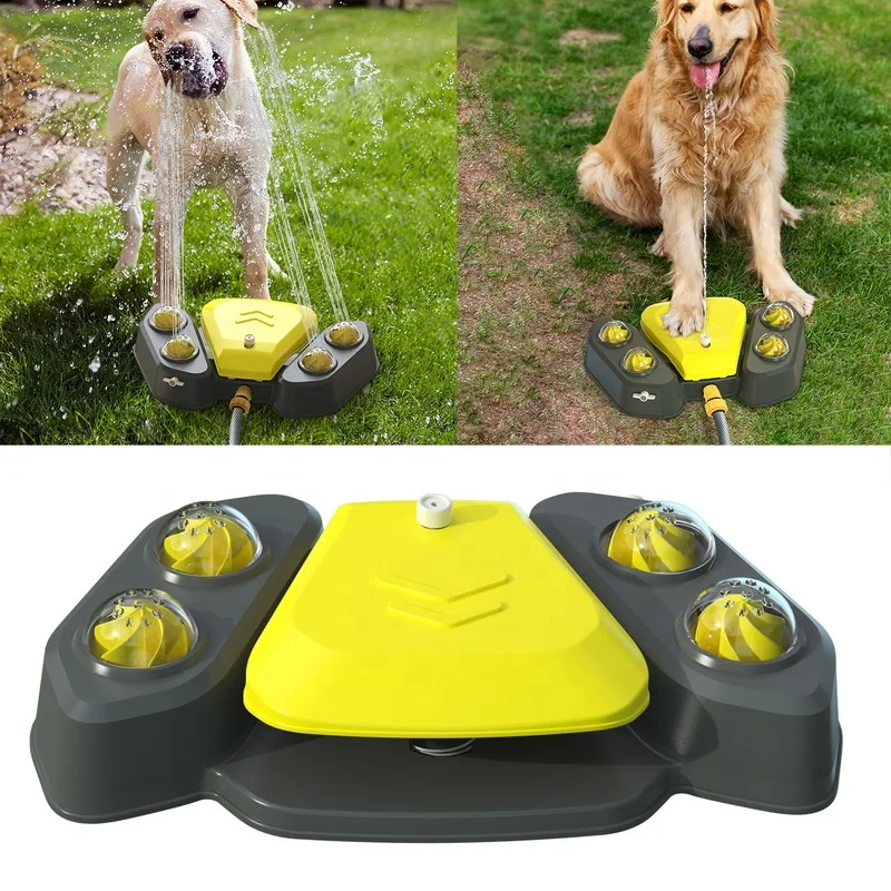 

2021 New Dog Outdoor Dog Drinking Water Fountain Step On, Easy Paw Activated Drinking Pet Dispenser, Provides Fresh Water