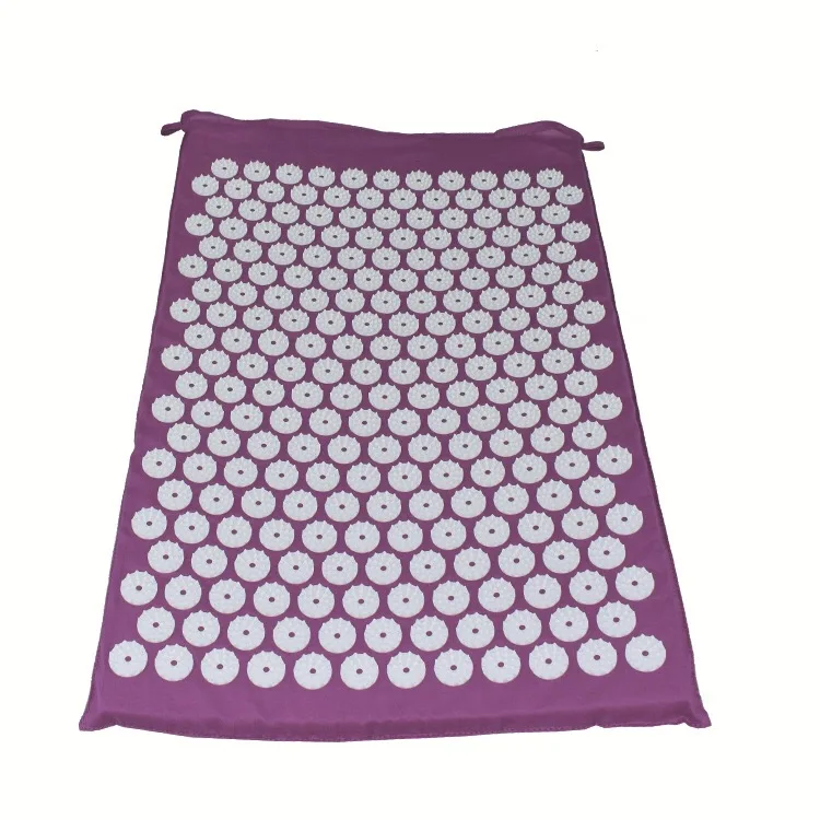 Custom pain relief yoga bed private label healthy acupressure massager mat