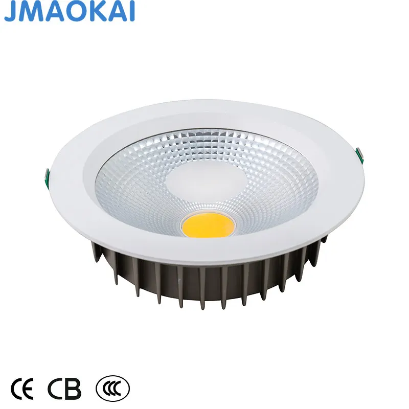 Hot Sale Recessed Smart Cylinder Down light Aluminium Mounted COB LED Downlight