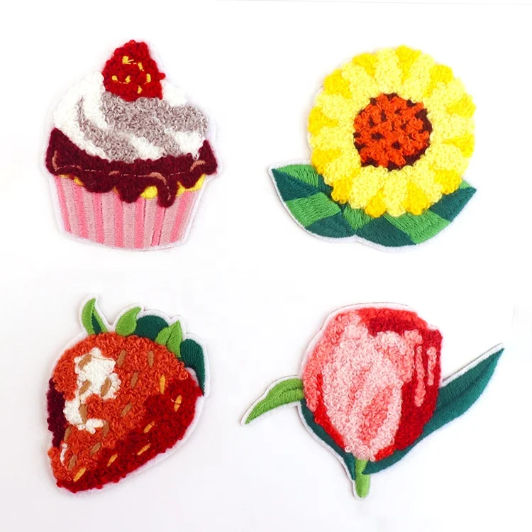 

Custom Sew On Patch Creative Personality Embroidery Chenille 3D Clothing Patches