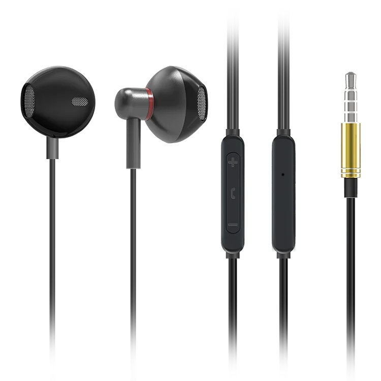 

YM01 Wired Earphones In ear 3.5mm Earbuds Waterproof Metal Sport Headphone Factory Price Android Headset