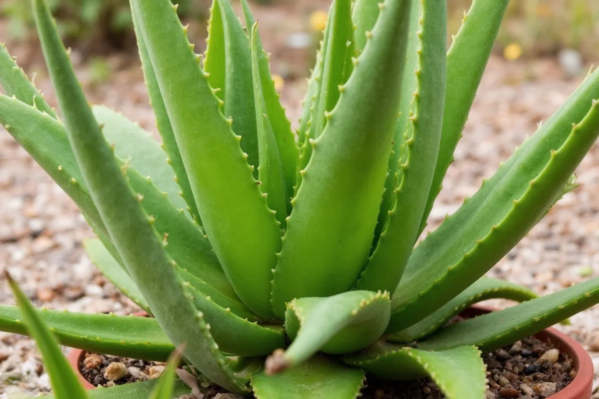 how to trim aloe vera plant