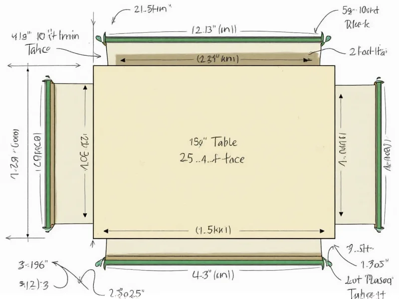 DIY kitchen table space planning measurements