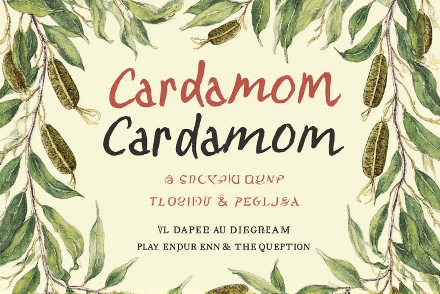 Cardamom in a bowl