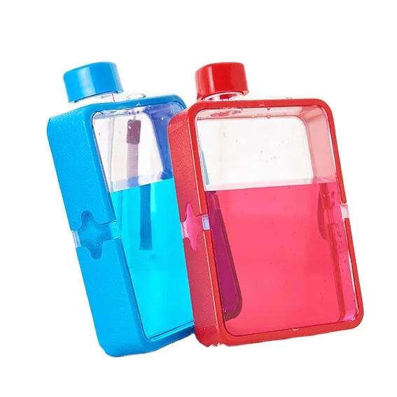 

Hot Sale 13Oz 380Ml Strong Outdoor Sports Square Water Bottle crystal hydrogen water bottle