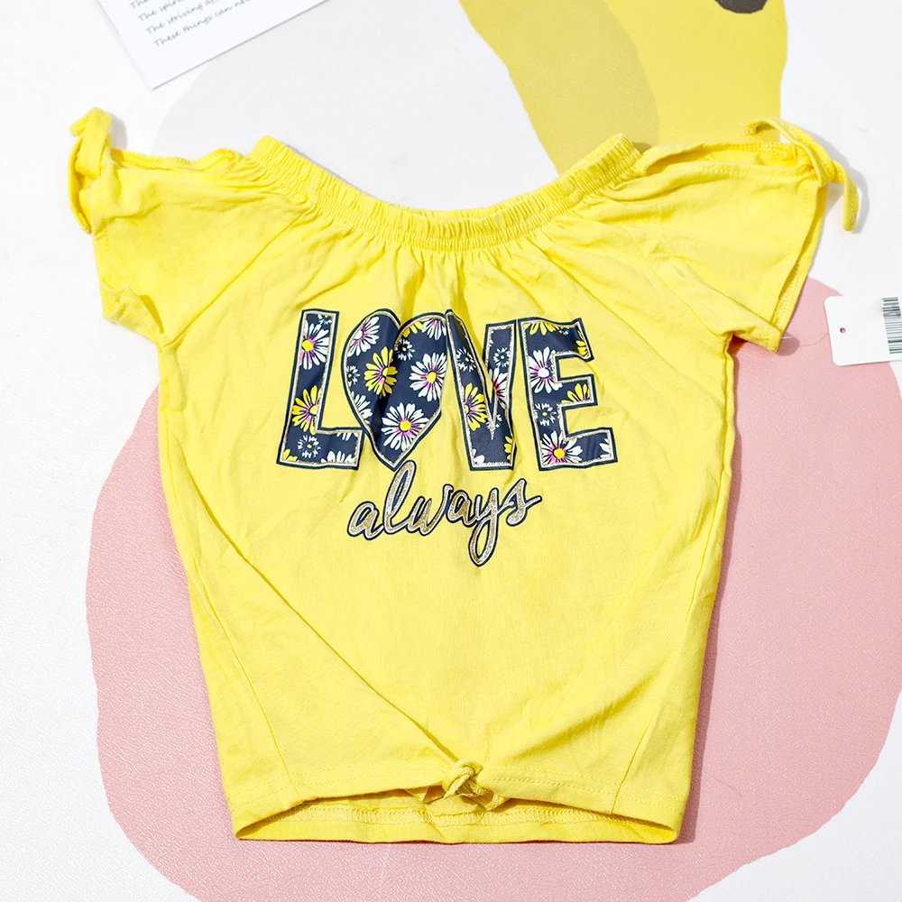 

Big Sale Summer Fashion Kid Shirt Love Graphic T Shirt Tops Funny Girls Tshirt