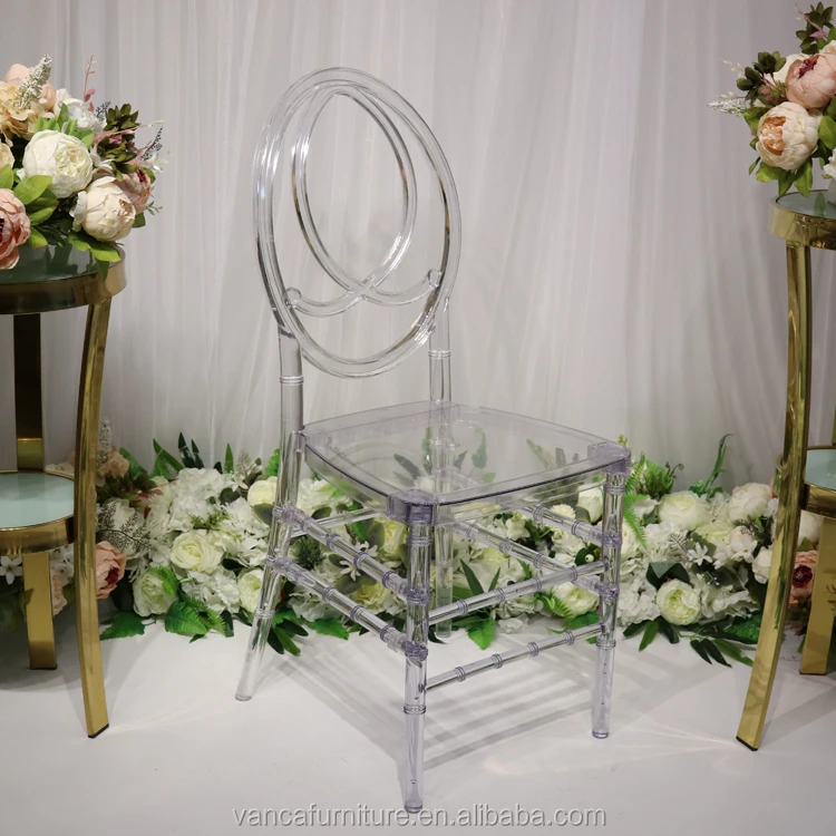 

high quality wholesale white resin clear tiffany wedding chair, Many colors
