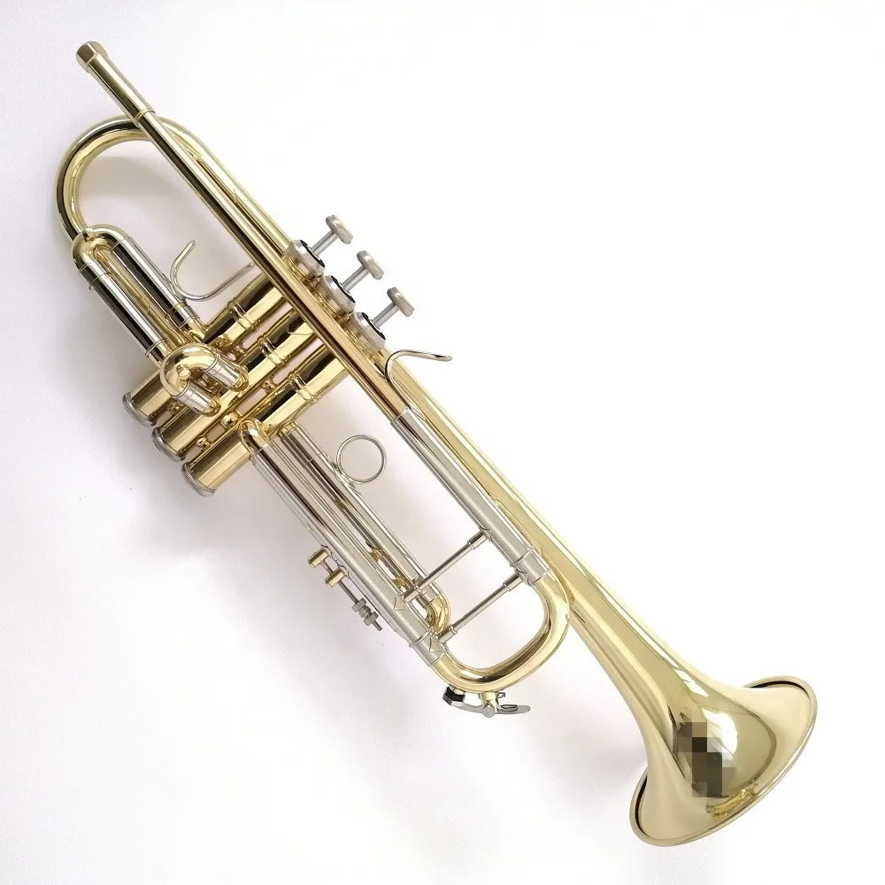 

Bb tone customized logo brass imported from Germany trumpet professional